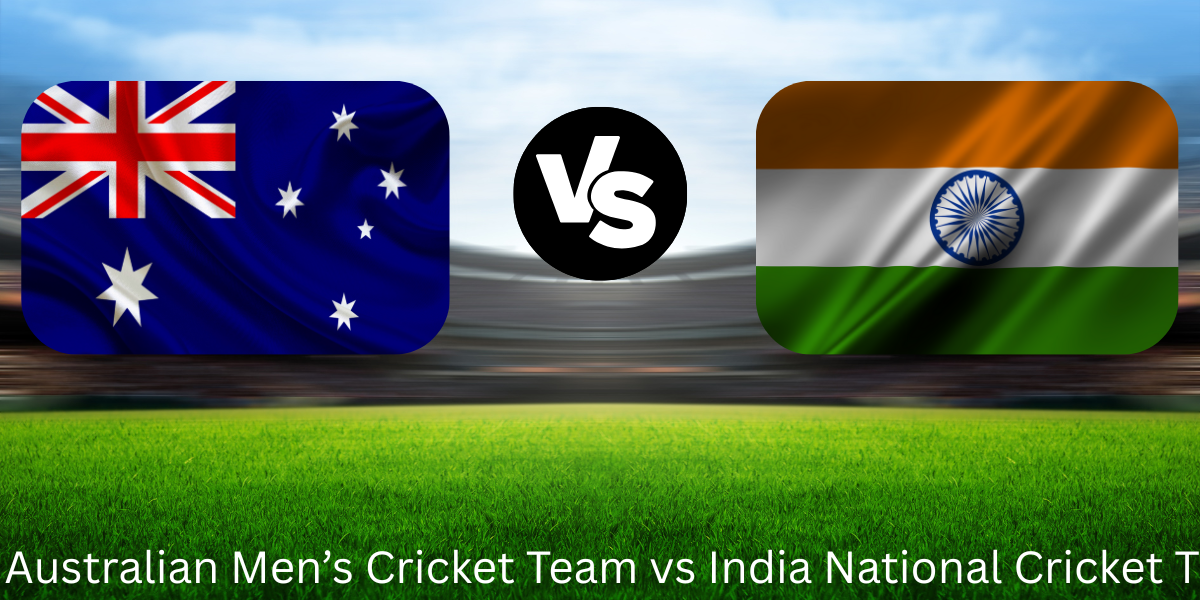 australian men’s cricket team vs india national cricket team timeline