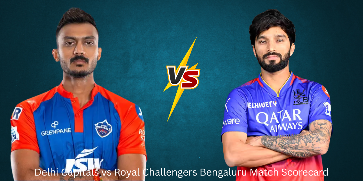 Delhi Capitals vs Royal Challengers Bengaluru Match Scorecard