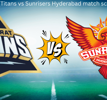 Gujarat Titans vs Sunrisers Hyderabad match scorecard