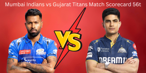 Mumbai Indians vs Gujarat Titans Match Scorecard 56t