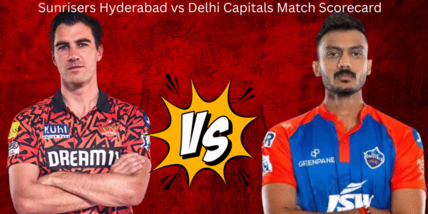 Sunrisers Hyderabad vs Delhi Capitals Match Scorecard