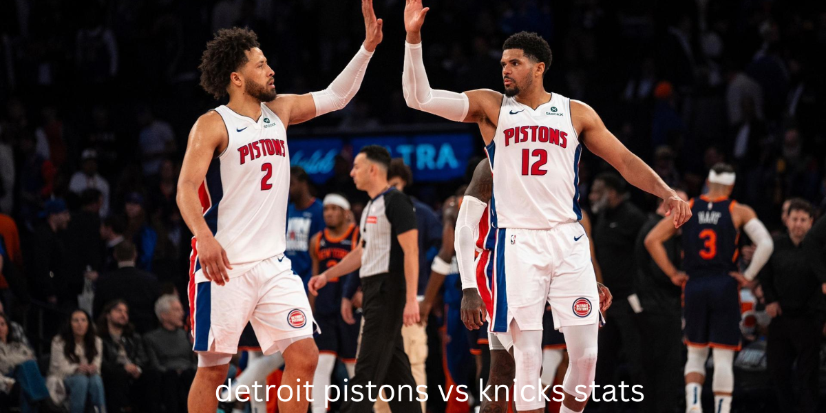 detroit pistons vs knicks stats