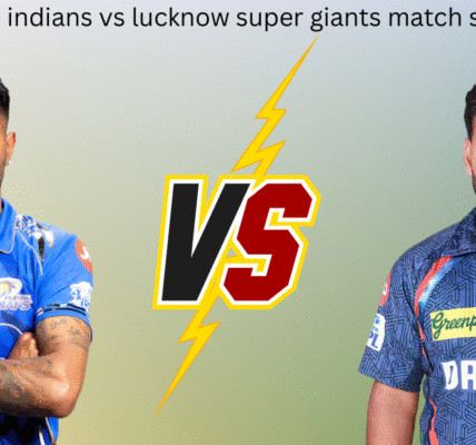 mumbai indians vs lucknow super giants match scorecar