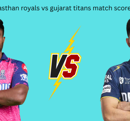 rajasthan royals vs gujarat titans match scorecard