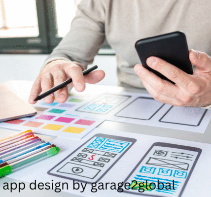 custom mobile app design by garage2global